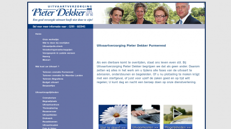 Uitvaartverzorging  Pieter Dekker