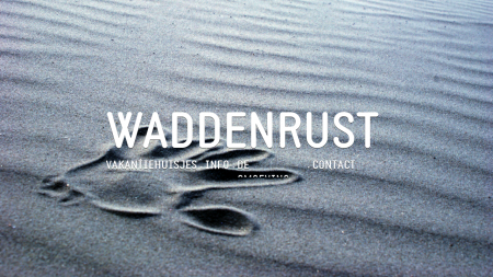 Vakantiehuisjes  Waddenrust