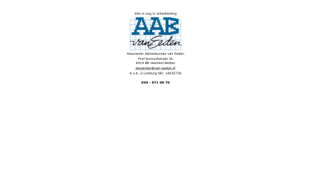 Eeden Assurantiekantoor A A B van