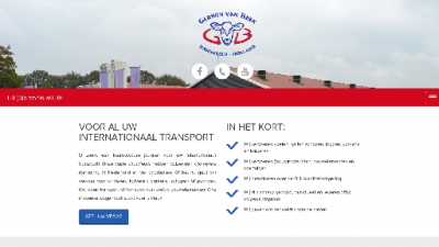 logo Gerwin van Beek Int. Veetransport