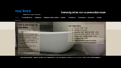 logo Bree Badkamers, Tegels en Sanitair  Van