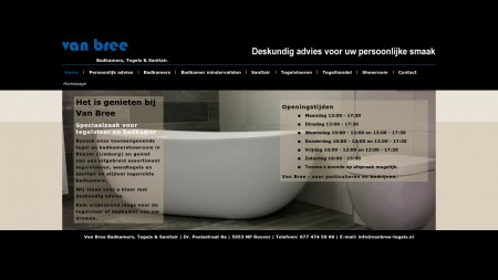 Bree Badkamers, Tegels en Sanitair Van