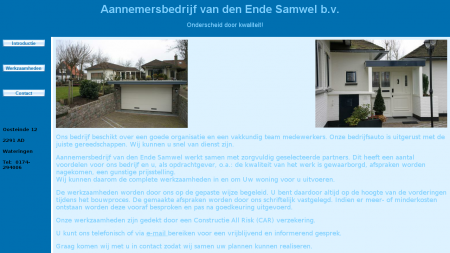 Ende Samwel BV vd