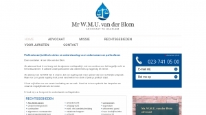 logo Blom BV Advocatenpraktijk Mr W M U van der