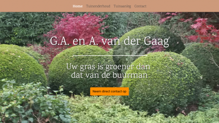 Gaag Hoveniersbedrijf G A & A vd
