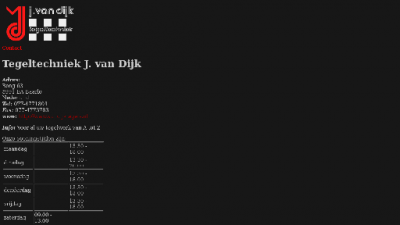 logo Tegeltechniek J. van Dijk