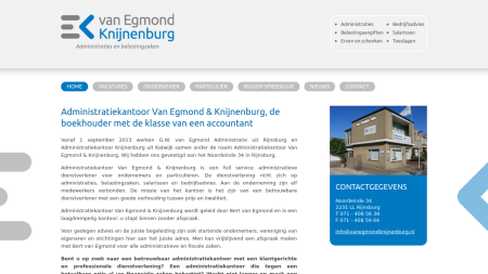 Egmond & Knijnenburg Administratiekantoor  Van