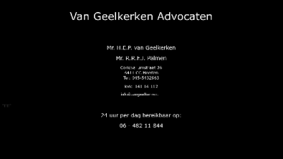 logo Geelkerken Advocaten Van