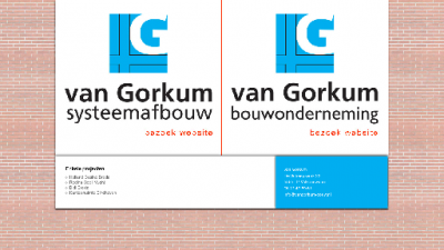 logo Gorkum Systeem Afbouw  R van