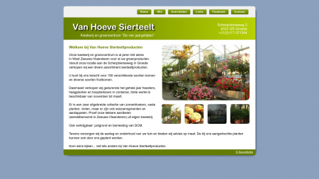 Hoeve Sierteelt Van