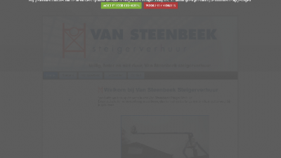logo Steenbeek Steigerverhuur G D van
