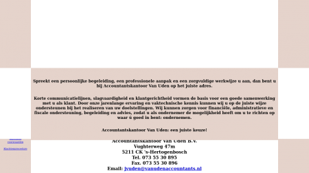 Accountantskantoor Van Uden BV