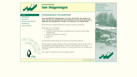 Wageningen Hoveniersbedrijf Van