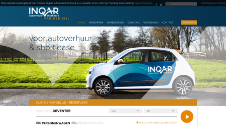 Autoverhuur INQAR Van der Bijl