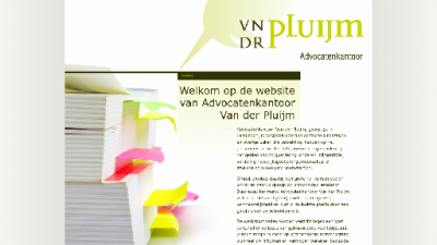 logo Advocatenkantoor  Van der Pluijm