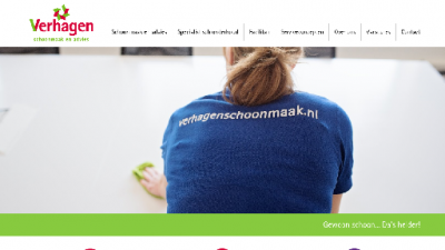 logo schoonmaak & advies Verhagen VOF