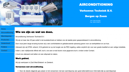 Airconditioning Verhoeven Techniek