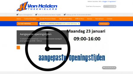 Helden Tweewielers Van