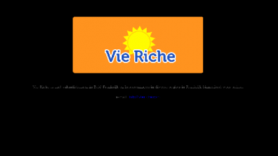 logo VIE Riche
