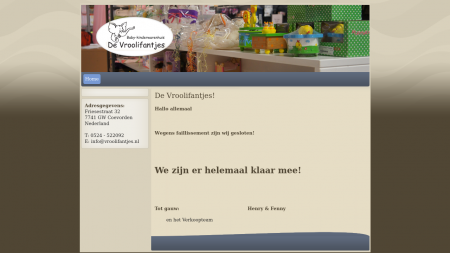 Vroolifantjes Baby- en Kinderspeciaalzaak