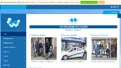 logo Van Waalwijk van Doorn Makelaars -Taxateurs