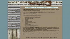 logo Woodiez Steigerhouten Meubelen Speeltoestellen
