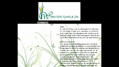 logo Gaag & Zn BV W vd Hoveniers