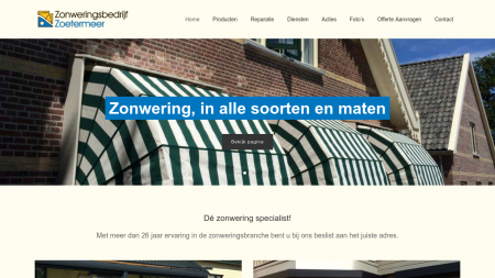 Zonweringsbedrijf Zoetermeer
