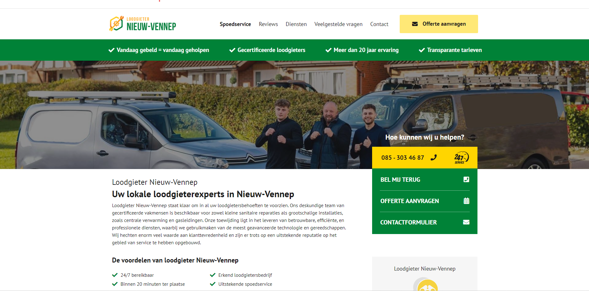 Loodgieter Nieuw-Vennep