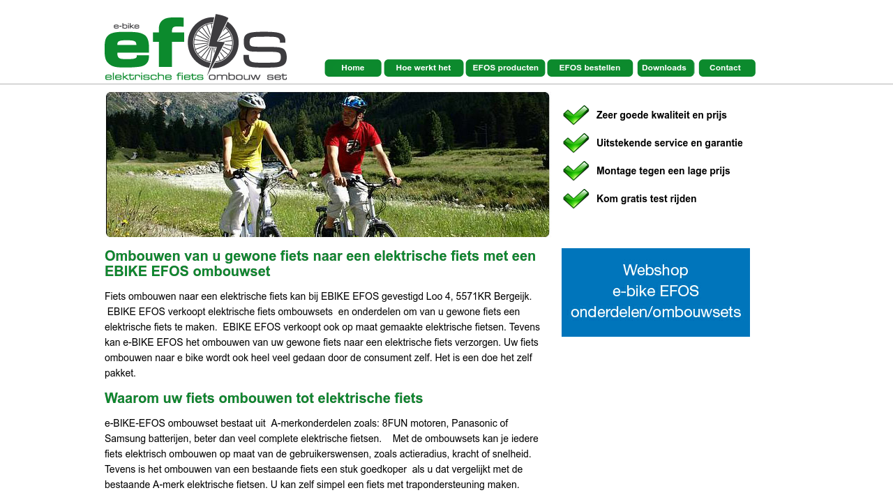 E-Bike Efos: klantervaringen \u0026 recensies
