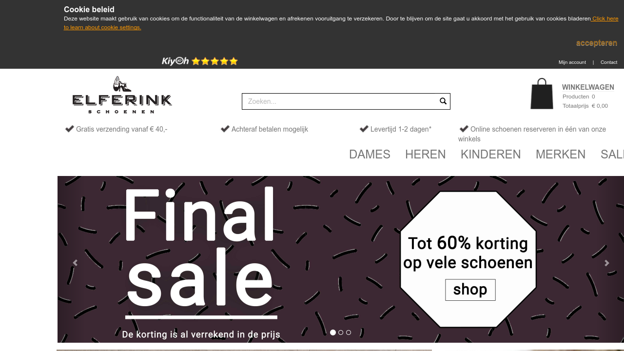 Elferink hotsell schoenen sale