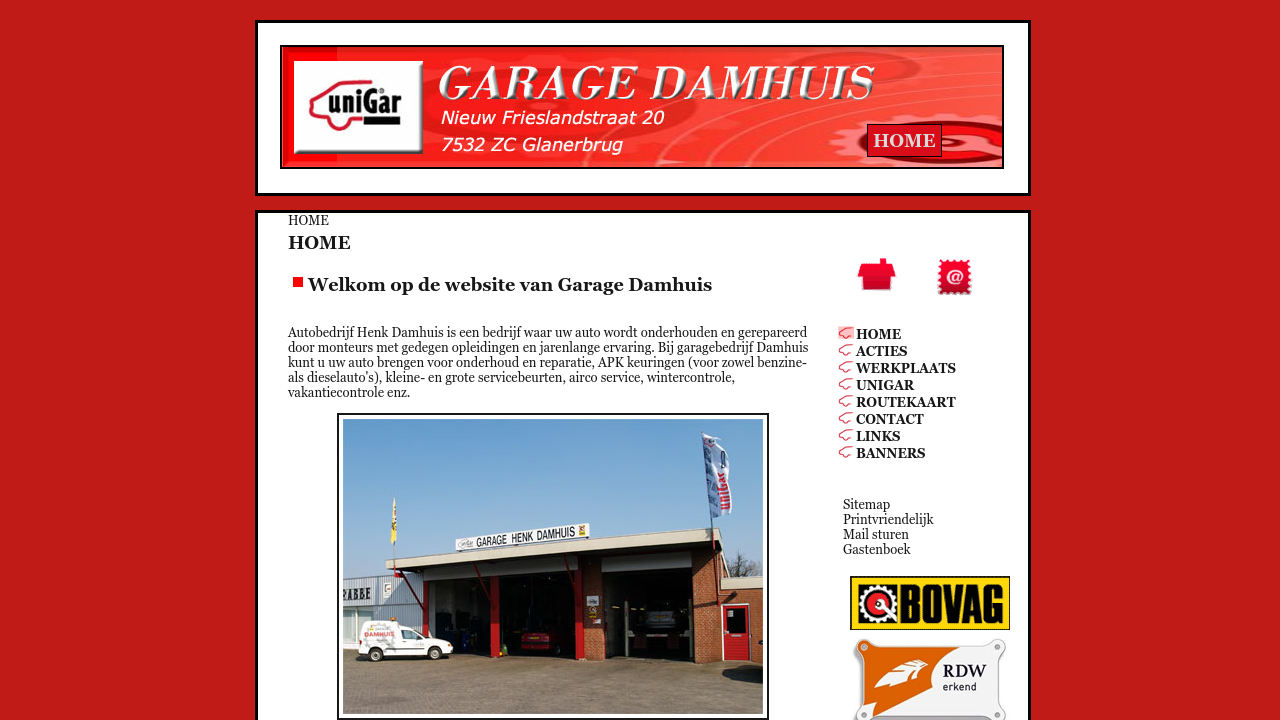Autokeuring Garage Henk Damhuis klantervaringen & recensies