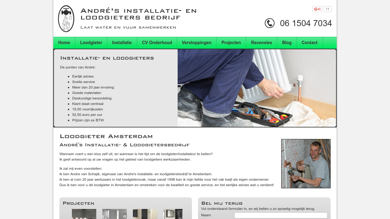 André's Installatie- en Loodgietersbedrijf
