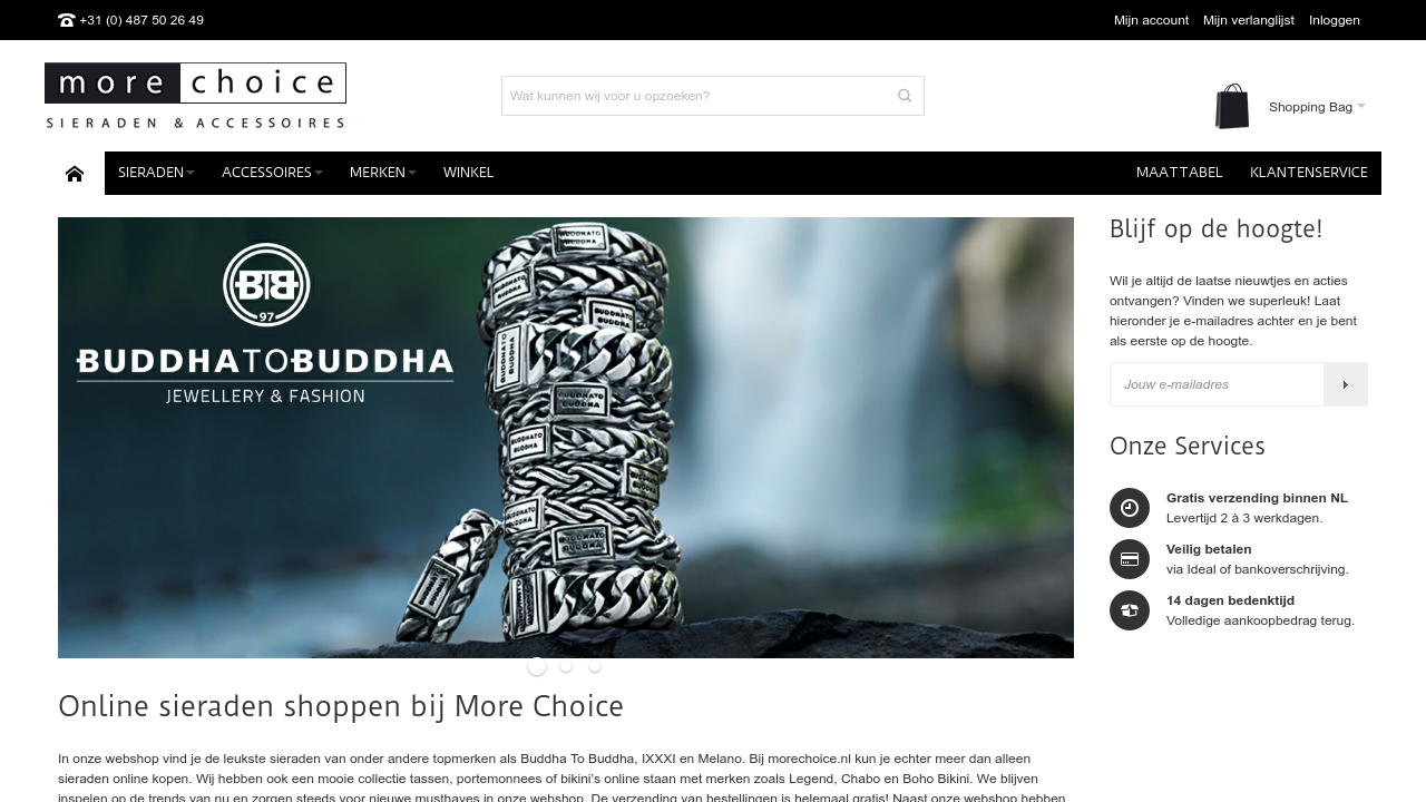 More Choice Sieraden en Accessoires: klantervaringen & recensies