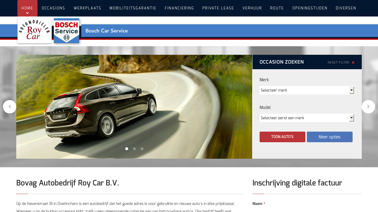 Roy Car Automobielbedrijf klantervaringen & recensies