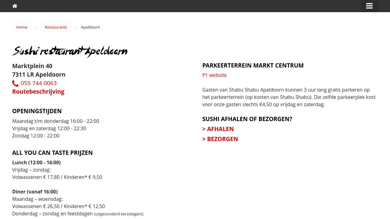 Shabu Shabu Apeldoorn