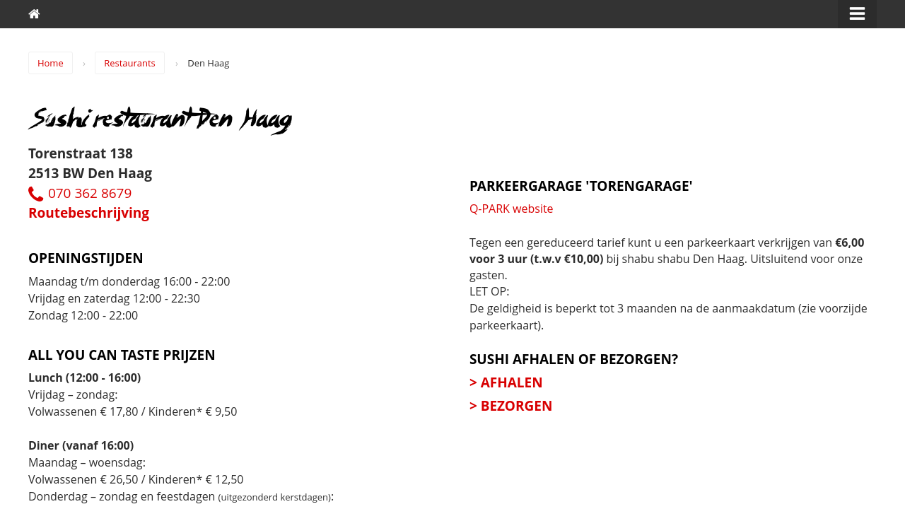 Shabu Shabu Den Haag